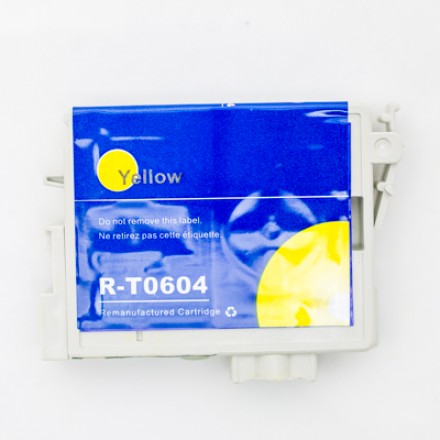 Remanufactured Epson T060420 yellow ink cartridge