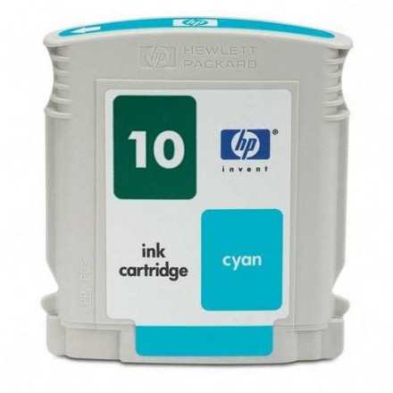 Remanufactured HP C4841AN (No. 10) cyan ink cartridge