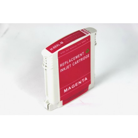 Remanufactured HP C9392AN (HP 88XL) high yield magenta ink cartridge