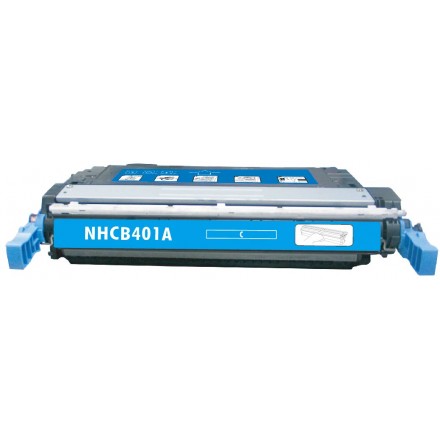 Remanufactured HP CE401A (HP 507A) cyan laser toner cartridge
