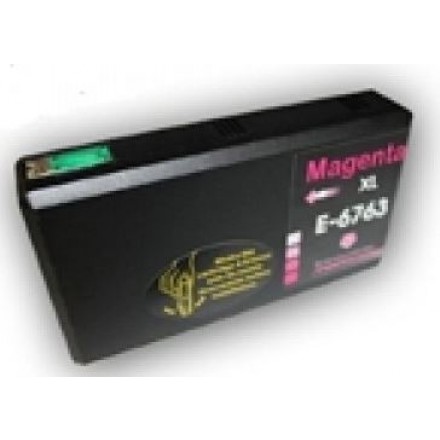 Remanufactured Epson T676xl320 High Yield Magenta ink cartridge