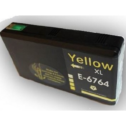 Remanufactured Epson T676xl420 High Yield Yellow ink cartridge