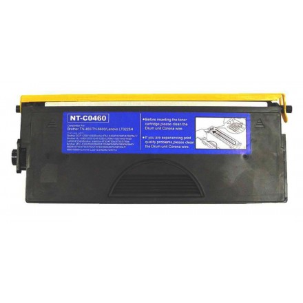Compatible Brother TN460 high yield black laser toner cartridge