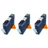 Compatible Canon BCI-3eBK black ink cartridge - 3 pieces